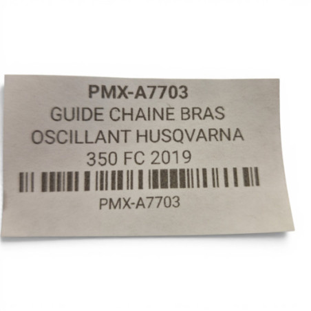Guide Chaine Bras Oscillant Husqvarna 350 Fc 2019-2021