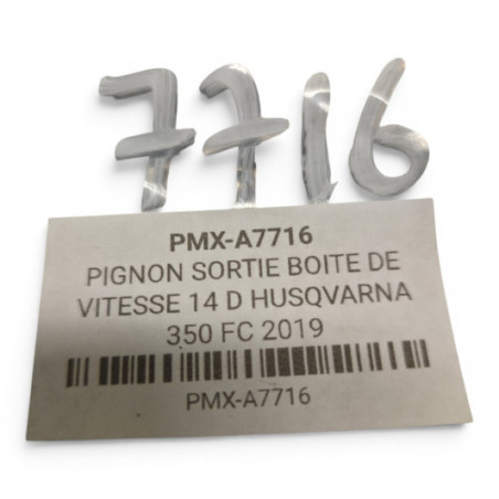 Pignon Sortie Boite De Vitesse 14 D Husqvarna 350 Fc 2019-2021