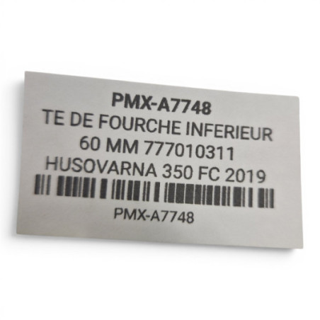 Te De Fourche Inferieur  Husqvarna 350 Fc 2019-2021 - 777010311