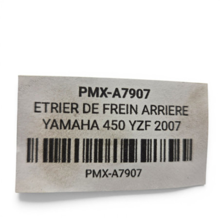 Etrier De Frein Arriere Yamaha 450 Yzf 2007-2009