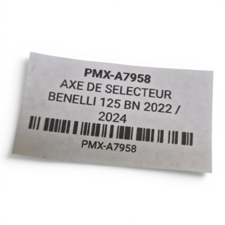Axe De Selecteur Benelli 125 Bn 2022-2024
