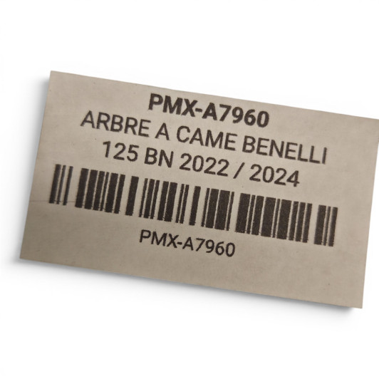 Arbre A Came  Benelli 125 Bn 2022-2024