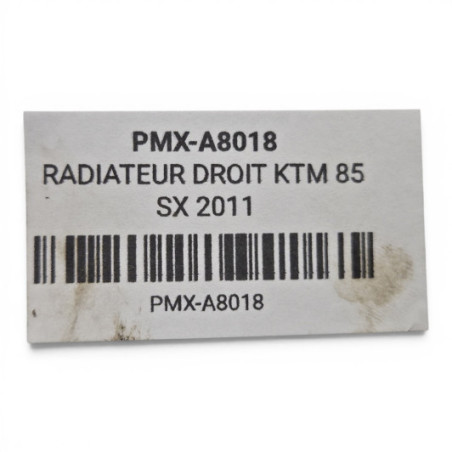 Radiateur Droit Ktm 85 Sx 2010