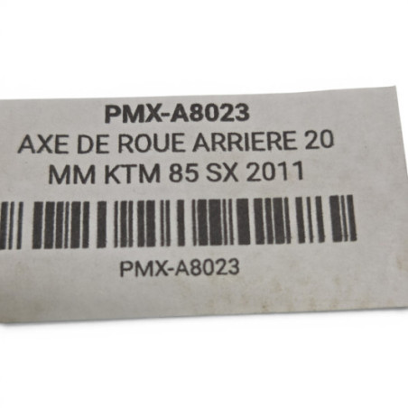 Axe De Roue Arriere 20 Mm Ktm 85 Sx 2010