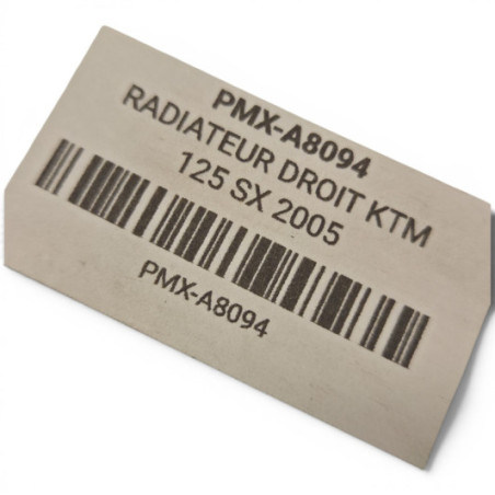 Radiateur Droit Ktm 125 Sx 2004-2006