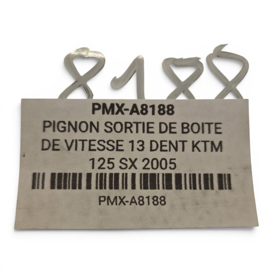 Pignon Sortie De Boite De Vitesse 13 Dent Ktm 125 Sx 2004-2006