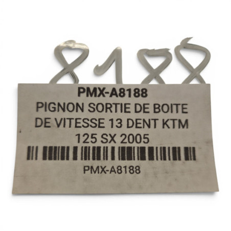 Pignon Sortie De Boite De Vitesse 13 Dent Ktm 125 Sx 2004-2006