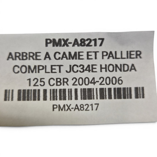 Arbre A Came Et Pallier Complet   Honda 125 Cbr 2006 - Jc34E