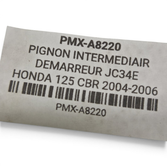 Pignon Intermediair Demarreur  Honda 125 Cbr 2006 - Jc34E