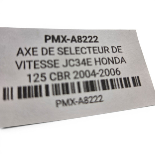 Axe De Selecteur De Vitesse  Honda 125 Cbr 2006 - Jc34E