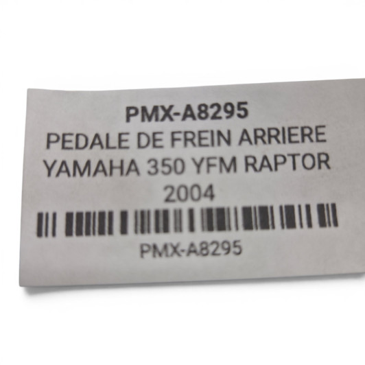 Pedale De Frein Arriere Yamaha 350 Yfm 2004-2011
