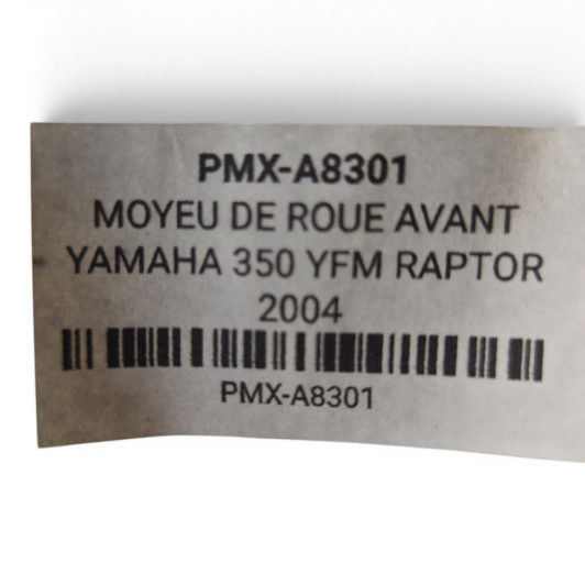 Moyeu De Roue Avant Yamaha 350 Yfm 2004-2011