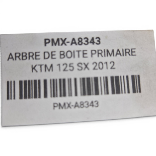 Arbre De Boite De Vitesse Primaire Ktm 125 Sx 2012-2015