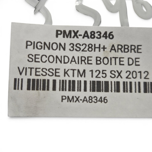 Pignon  Arbre Secondaire Boite De Vitesse Ktm 125 Sx 2012-2015 - 3S28H+