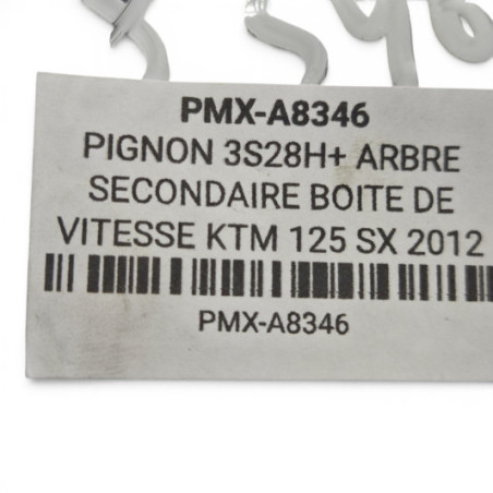 Pignon  Arbre Secondaire Boite De Vitesse Ktm 125 Sx 2012-2015 - 3S28H+