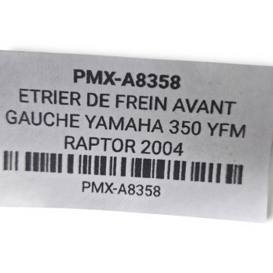 Etrier De Frein Avant Gauche Yamaha 350 Yfm 2004-2011
