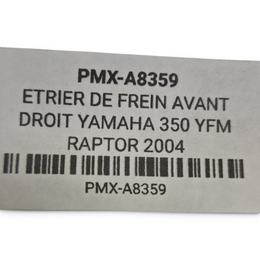 Etrier De Frein Avant Droit Yamaha 350 Yfm 2004-2011