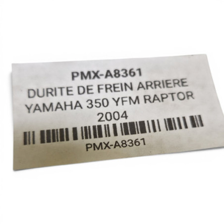 Durite De Frein Arriere Yamaha 350 Yfm 2004-2011