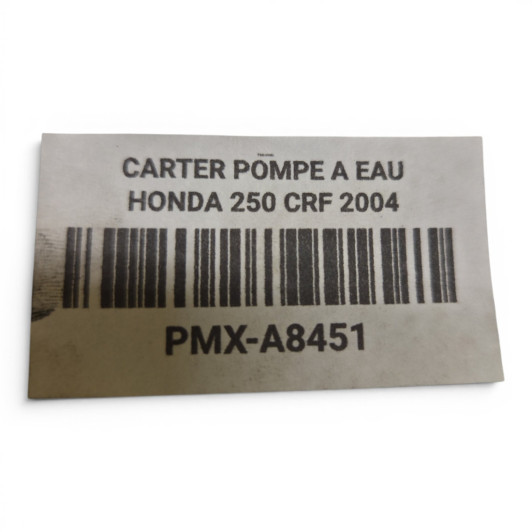 Carter Pompe A Eau Honda 250 Crf 2004-2006
