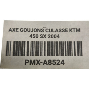 Axe Goujons Culasse Ktm 450 Sxf 2003-2006 2