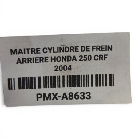 Maitre Cylindre De Frein Arriere Honda 250 Crf 2004-2006