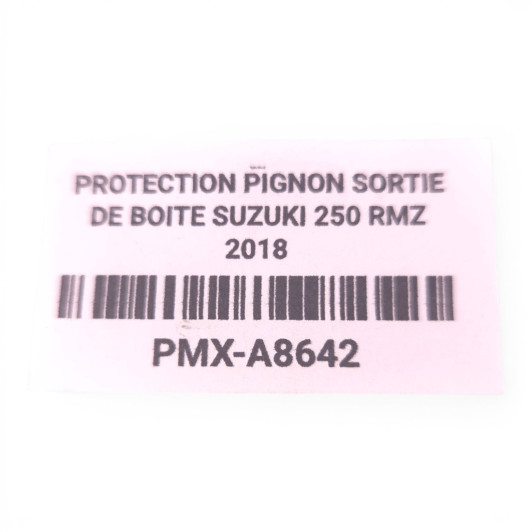 Protection Pignon Sortie De Boite Suzuki 250 Rmz 2016-2018