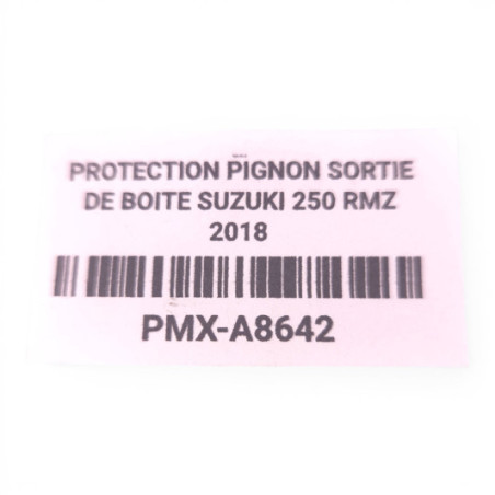 Protection Pignon Sortie De Boite Suzuki 250 Rmz 2016-2018