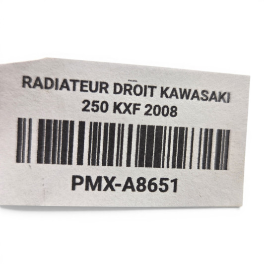 Radiateur Droit Kawasaki 250 Kxf 2006-2008