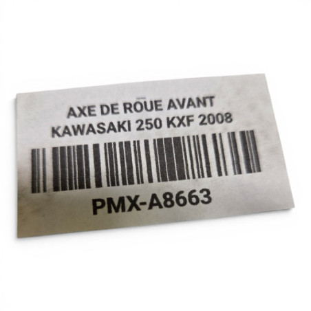 Axe De Roue Avant Kawasaki 250 Kxf 2006-2008