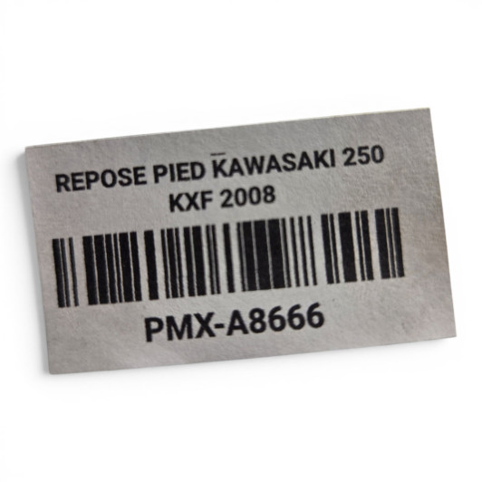 Repose Pied Kawasaki 250 Kxf 2006-2008