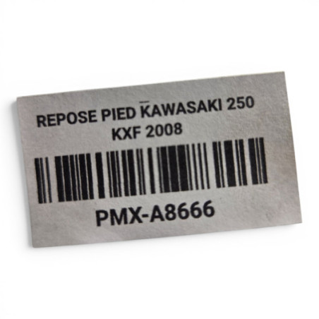 Repose Pied Kawasaki 250 Kxf 2006-2008