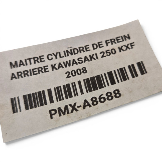 Maitre Cylindre De Frein Arriere Kawasaki 250 Kxf 2006-2008