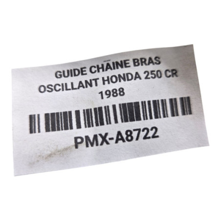 Guide Chaine Bras Oscillant Honda 250 Cr 1987-1989