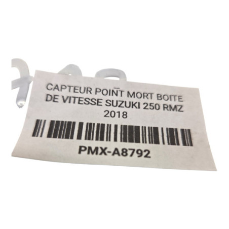 Capteur Point Mort Boite De Vitesse Suzuki 250 Rmz 2016-2018