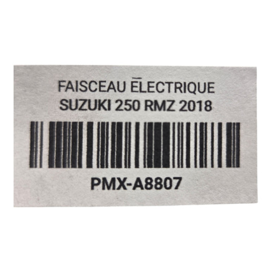 Faisceau Electrique Suzuki 250 Rmz 2016-2018