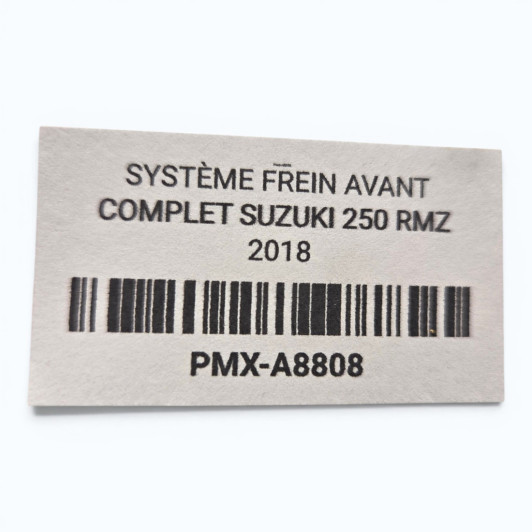 Système Frein Avant Complet Suzuki 250 Rmz 2016-2018