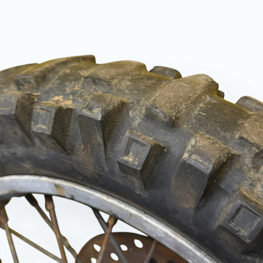 Jante Arriere  Yamaha 80 Yz 1993-2001 - Voile Moyen Porte Roulement Abime