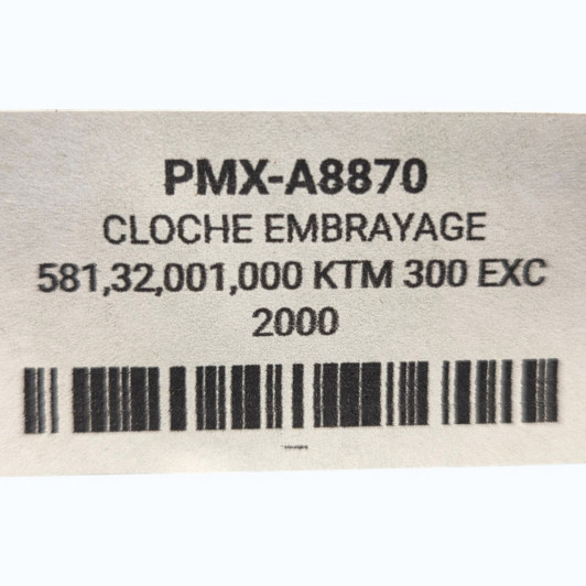 Cloche Embrayage  Ktm 250 Sx 2000-2001 - 58132001000