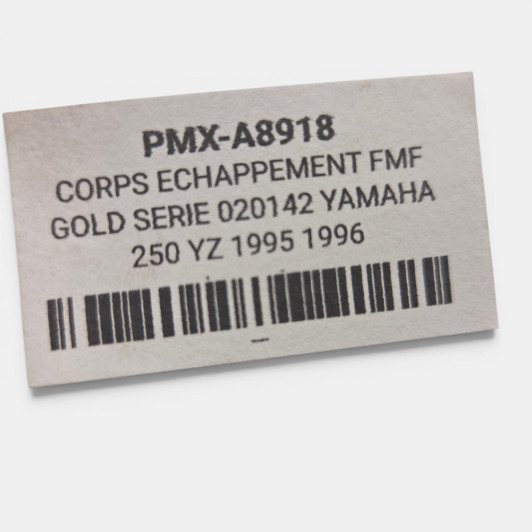 Corps Echappement Fmf Gold Serie  Yamaha 250 Yz 1996 - 20142