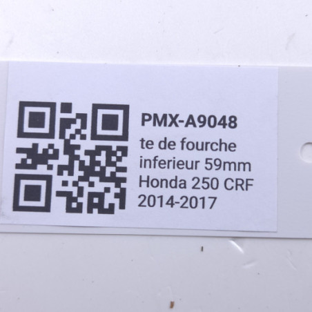 Te De Fourche Inferieur 59Mm Honda 250 Crf 2014-2017