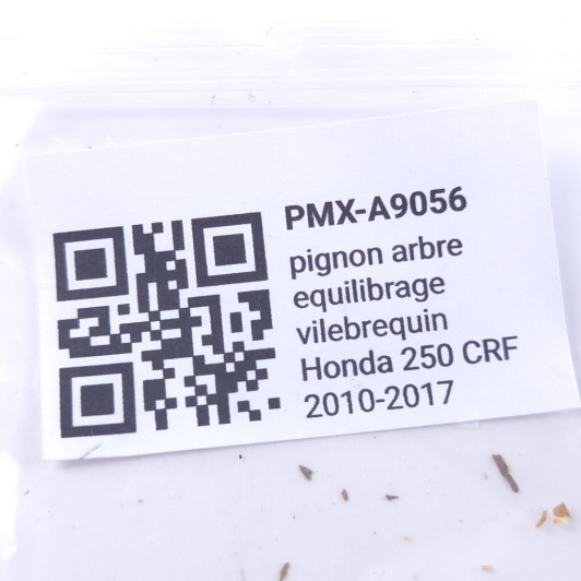 Pignon Arbre Equilibrage Vilebrequin Honda 250 Crf 2010-2017