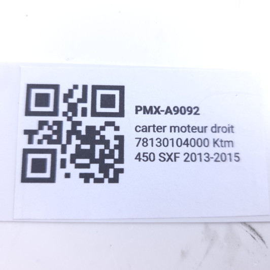 Carter Moteur Droit  Ktm 450 Sxf 2013-2015 - 78130104000