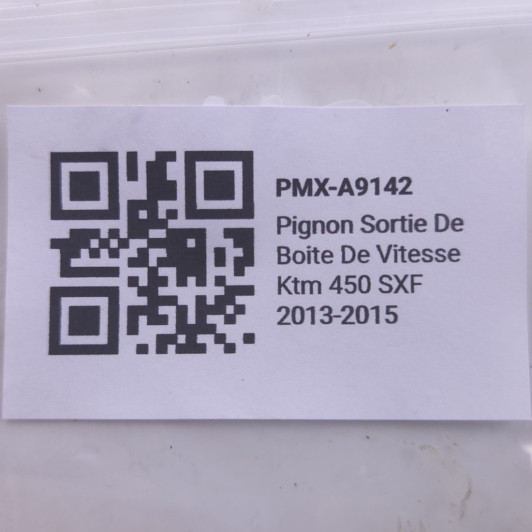 Pignon Sortie De Boite De Vitesse Ktm 450 Sxf 2013-2015