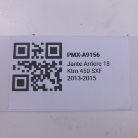 Jante Arriere 18 Ktm 450 Sxf 2013-2015