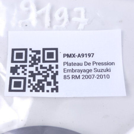 Plateau De Pression Embrayage Suzuki 85 Rm 2002-2022 - K2-K3-K4