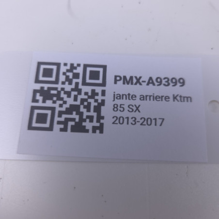Jante Arriere Ktm 85 Sx 2013-2017 - 16P
