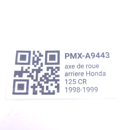 Axe De Roue Arriere Honda 125 Cr 1998-2001 - 42301-KZ3-B00