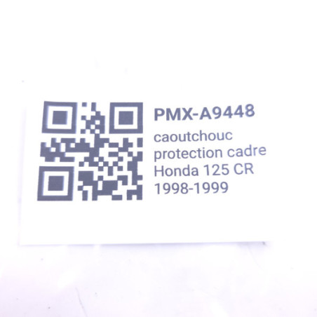 Caoutchouc Protection Cadre Honda 125 Cr 1998-1999