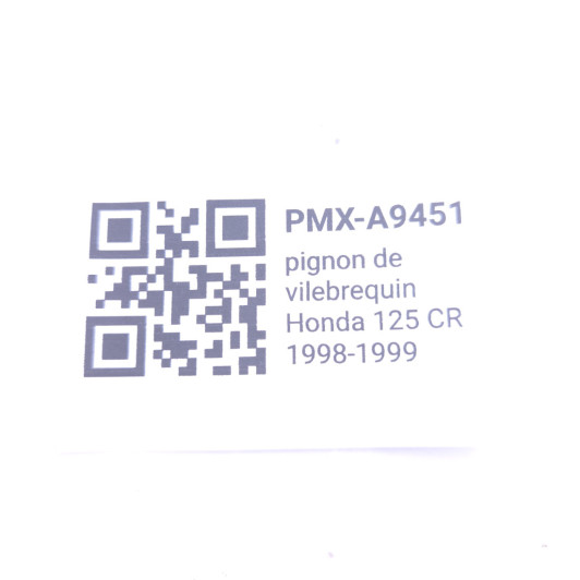 Pignon De Vilebrequin Honda 125 Cr 1987-2007 - 13615-KS6-700