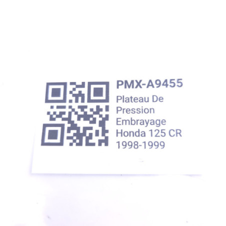Plateau De Pression Embrayage Honda 125 Cr 1985-2001 - 22351-KS6-000